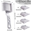 Xisilin 4-in-1 Detachable Fade Comb Set