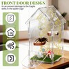 Hysagtek Jumping Spider Enclosure, Acrylic Arboreal Tarantula Enclosure Small Reptile