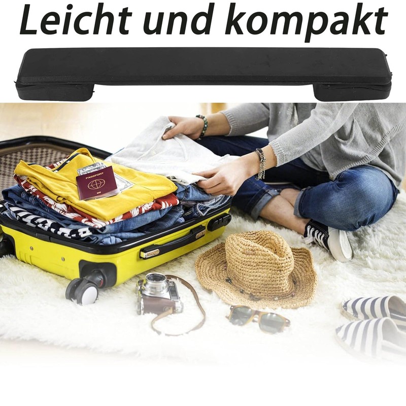 Alriedy Pack of 2 Suitcase Handle Replacement, 20 cm Plastic