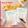 55PCS Baby Shower Game Cards, Would She Rather Bridal Wedding