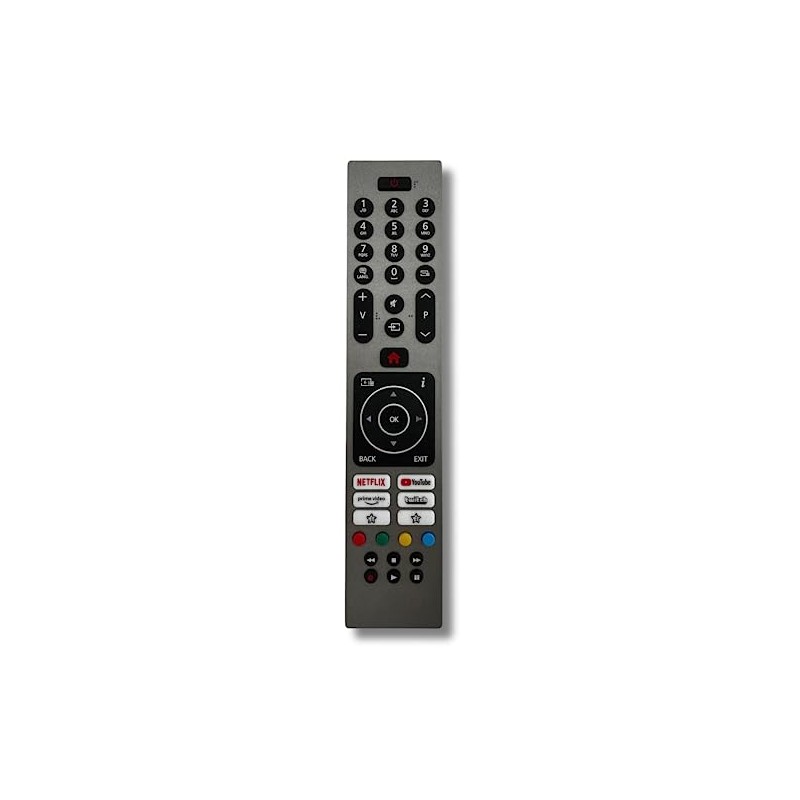 Ersatz Fernbedienung für Nabo TV RC45136 | 43QL8500 | 50QL8500