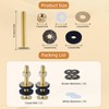 Hibbent Extra Thick Toilet Wax Ring Replacement Kit, Universal Toilet