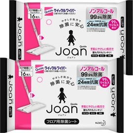 クイックルJｏａｎ フロア用除菌シート 16枚×2個