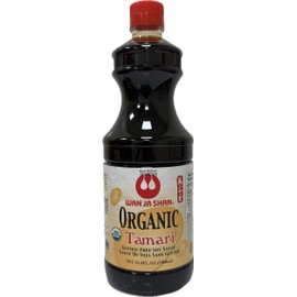 Wan Ja Shan Organic Gluten Free Soy Sauce - Tamari Sauce. 1 Liter (33.8oz) (1 Liter)