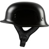 HIGHWAY 21 9-Millimeter German Beanie Helmet, Half Shell Motorcycle Gear,