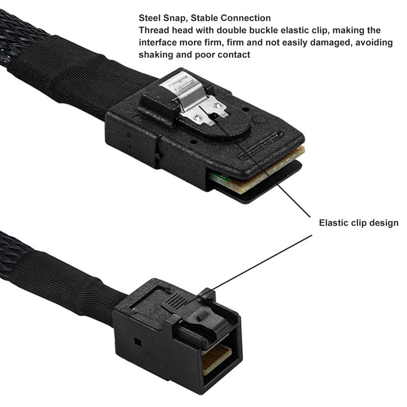 Mini SAS SFF 8643 to 8087 HD 12Gbps Transmission Speed