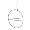 5pcs Hanging Planter Holder Rust Proof Decorative Metal Hanging Flower