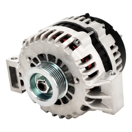 KAX New Alternator 8290N Fit for Trailblazer 02-05 Envoy 02-04 Envoy 2005 4.2L Rainier 04-05 4.2L Bravada 02-04 Ascender 03-05 4.2L 9-7x 05 4.2L, Alternator Replacement 12V 150Amp CW 6-Pulley Groove