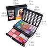 SHANY Cosmetics, Glamour Girl - Kit de Maquillaje, 48 Sombras