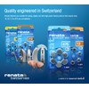60 Renata Maratone Hearing Aid Batteries Size: 675