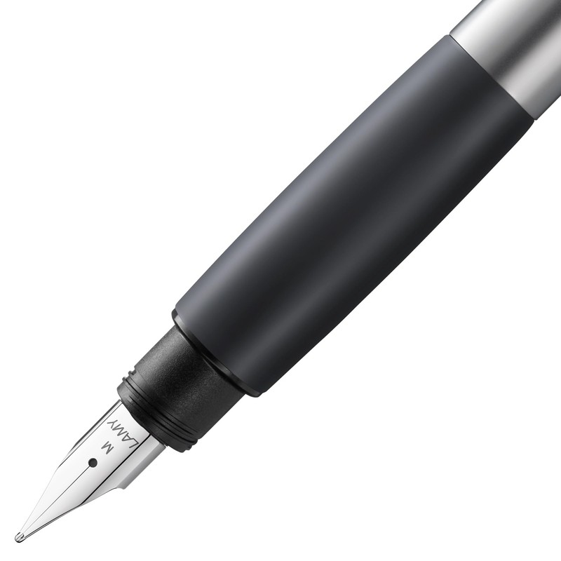 LAMY Accent 096 Fountain Pen - Aluminium Fountain Pen with