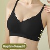 BKEPDY Women's Bra without Underwire V Neck Soft Cup Bra