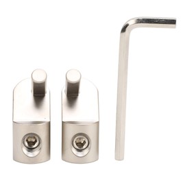 1 Pair Input Wire Gauge Reducer 45 Degree Offset Angled 1/0 Gauge to 4 Gauge Amp Input Reducers for Vehicle Sound Systems