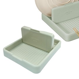 Zorfeter Heat Resistant Utensil Holder Lid Organizer, Spoon Rest, Multifunctional Foldable Storage Rack Drip-Free Spoon Holder for Cooking/Kitchen