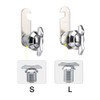 Jiakalamo 2 Pack Thumb Operated Offset Cam Lock, RV Compartment