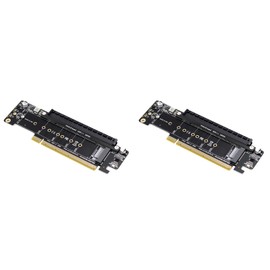 2X PCIE 4.0 Channel Splitter Expansion Riser Card 8+4+4Hyper Ultra Quad VROC M.2 NVMe Port Expansion Riser Card
