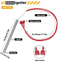 Xastro 80604 Pellet Stove Igniter Replacement for Ashley King AP5660 AP5660L, for US Stove & USSC Bay Front 5660，for Vogelzang VG5790 VG5770