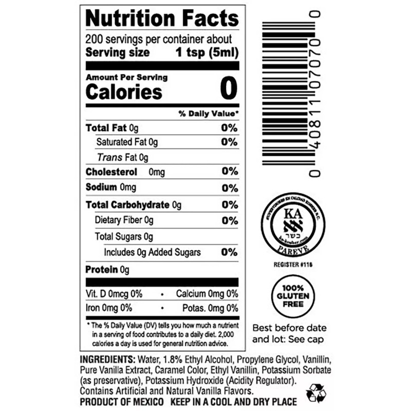 Molina 2 PACK - Molina Mexican Vanilla Blend 33.3 oz