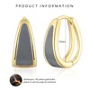 CERSLIMO Chunky Hoop Earrings, Gold Earrings for Women Girls with