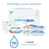 WATERWIPES, Toallitas Húmedas Originales para Bebés, Limpieza y Comodidad, Hipoalergénicas,