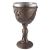 VOGLER Joh. Vogler GmbH Bronzed Viking Goblet Hugin and Munin