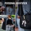 KeyUnity KM00 Titanium Decorative Clip Double Sided Belt Clip Keychain