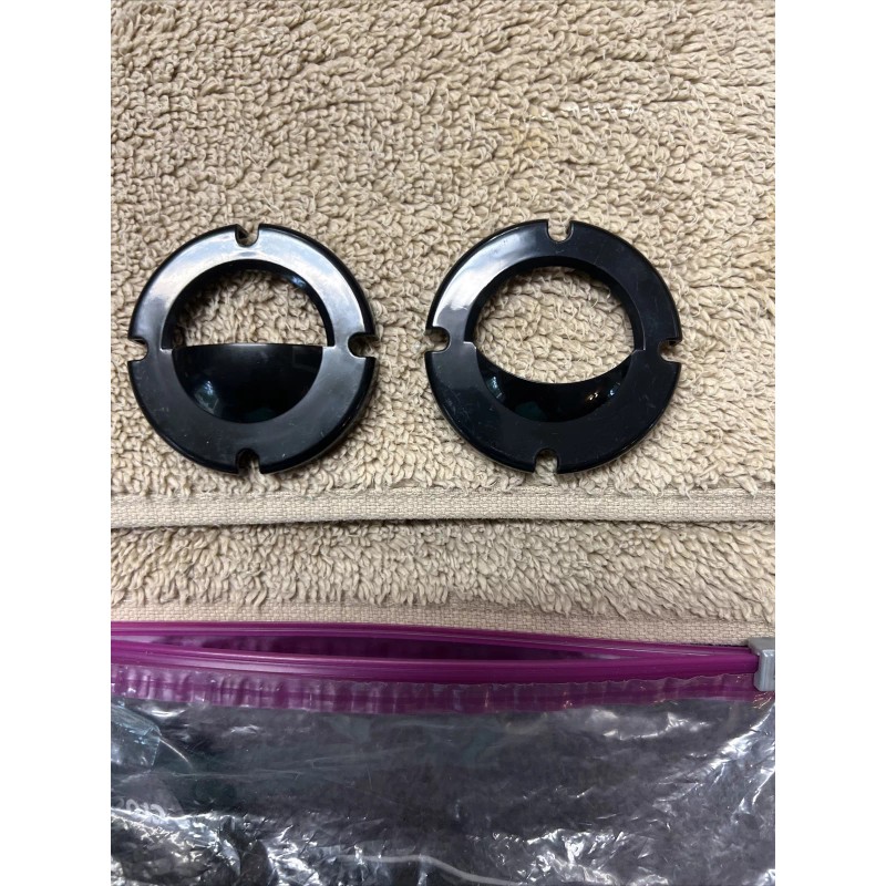 Jandy Pool Light Open, Quarter & Half Lens Cover. Black,