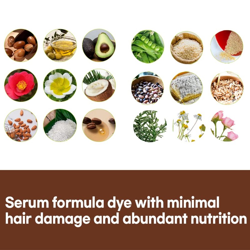 eZn Touch Vegan Permanent Hair Color, Rose Brown - Ammonia