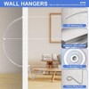 30 Pcs Stainless Steel Monkey Hooks Wall Hooks Without Nails,