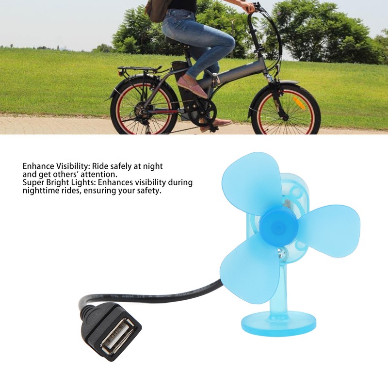 Helmet Dragonfly Fan with Light Suction Cup Propeller Fan Small