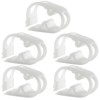 Kyuionty 1/4" - 1/2" Plastic Tubing Clamps Adjustable Tube Clamp,