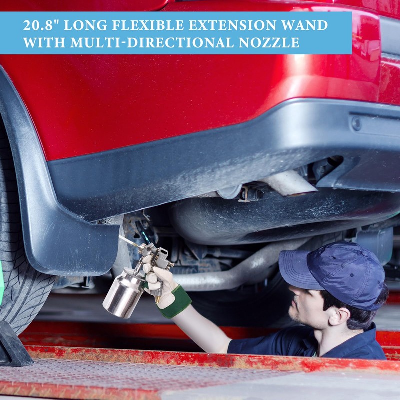 Kittmip 4 Pcs 20.87'' Spray Can Nozzle Extension Hose 8