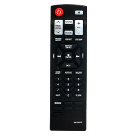 AKB73655702 Replace Remote Control Compatible with LG Mini Hi-Fi Stereo System CM4330 CMS4530W CM4430 CMS4530F CMS4330F CM4630 CM4730 CMS4630F CM4530 CMS4530F