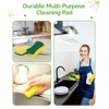Shopping Sky Marigold Gloves Medium x3 & Kitchen Sponges Bundle