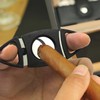 2 Pcs Pocket Cigar Cutter, OMGAI Double Stainless Steel Blade