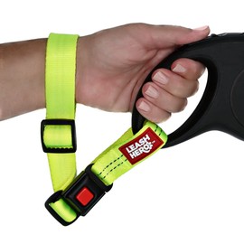 LEASH HERO - Small Dogs ONLY! New! Safety Tether for Your Dog’s Leash, Premium Quality, Quick Release Safety Buckle, Comfortable & Adjustable Fit, (Leash NOT Included)