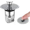 Washbasin, Hair Catcher, Garbage Receptor, Drainage, Pop-up, Garbage Receptor, Washbasin,