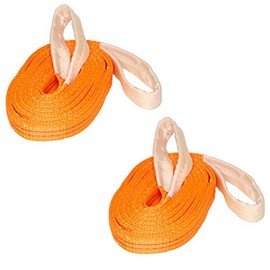 HELIX Sling Belt, Set of 2, 3.3 ft (1 m) Width 1.4 inches (35 mm), Working Load 2750.7 lbs (1250 kg), Nylon Sling, Lifting Towing, Helix 1.25T, Japanese Specifications Included