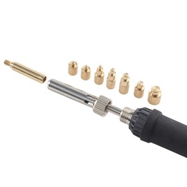 TS100/101 Soldering Iron Tip, with 8Pcs Heat-Set Insert Tips, M2, M2.5, M3, M4, M5, M6, M7, M8 Threaded Inserts Tool for Connecting 3D Printed Parts