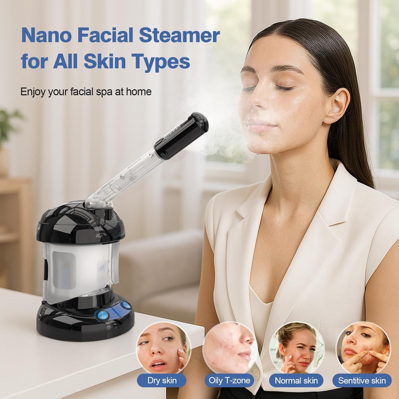 Hair Steamer Kingsteam 2 in 1 Ozone Facial Steamer, Design