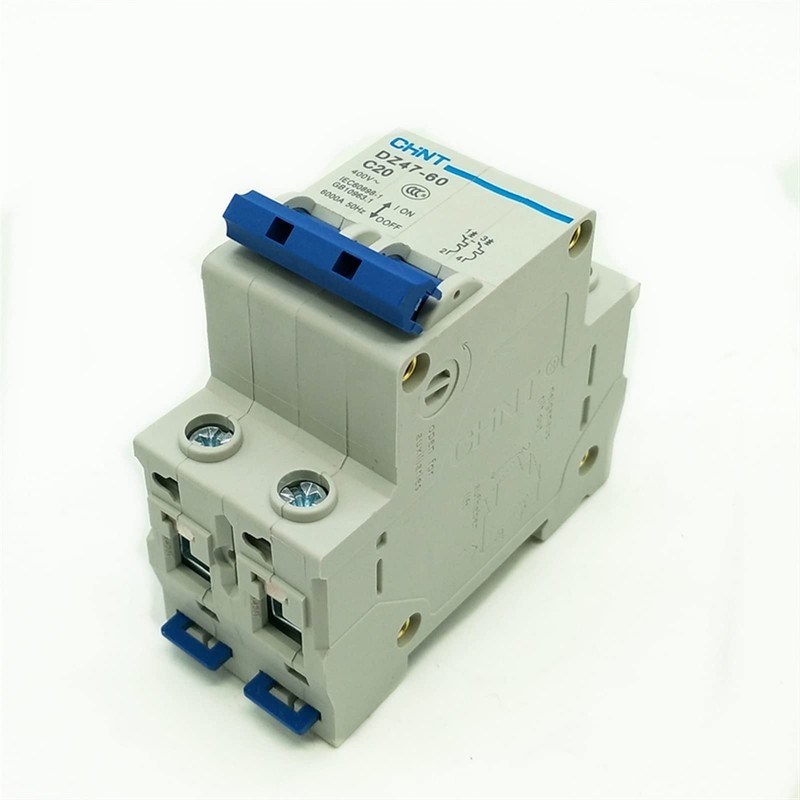 QQAMOGNNK Mini Circuit Breaker DZ47-60 2P C1A 2A 3A 4A