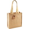Westford Mill Jute Compact Tote Bag in Natural