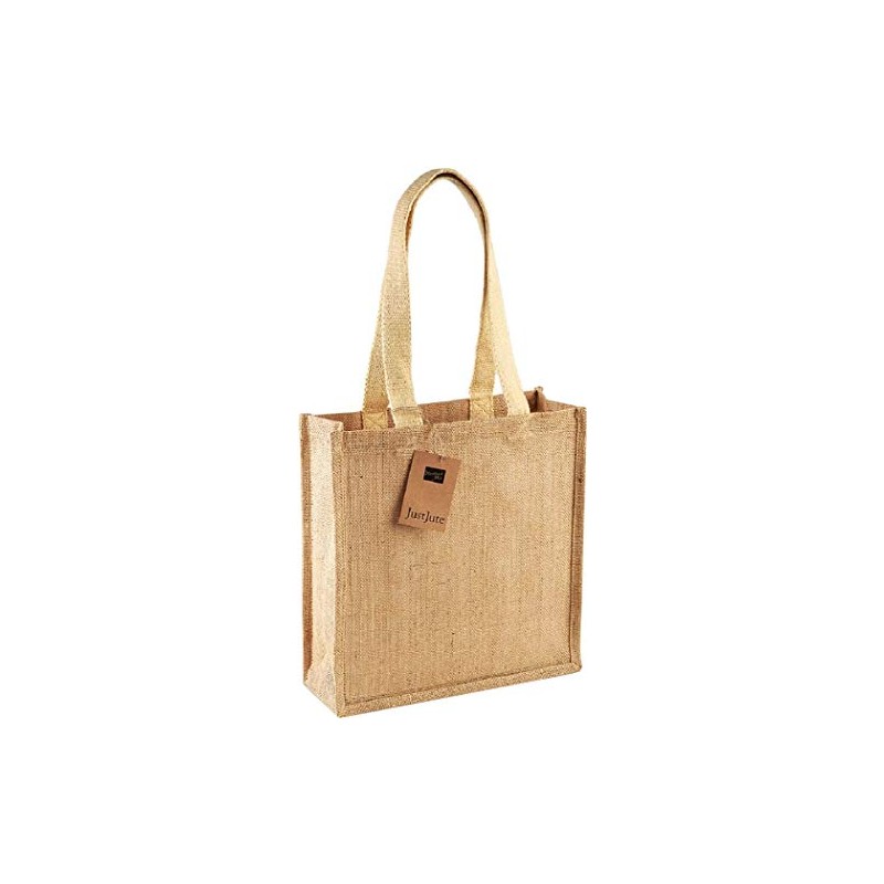 Westford Mill Jute Compact Tote Bag in Natural