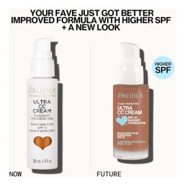Pacifica Ultra Cc Cream Radiant Foundation Spf 17 - Warm Tan