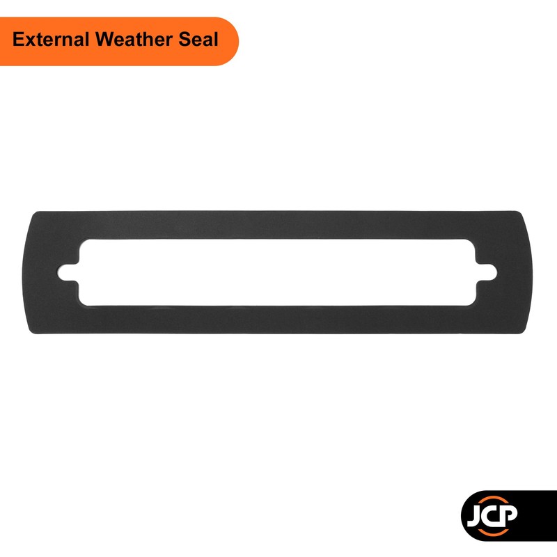 JCP 12" Inch Letter Box, Heavy Duty GreenteQ Sprung Letterbox