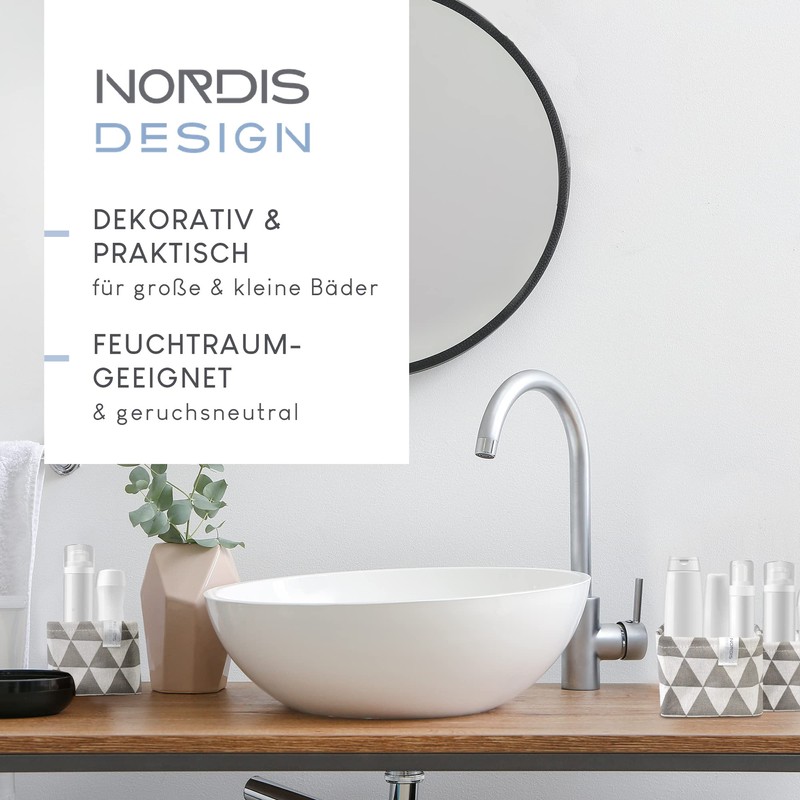 NORDIS DESIGN Small Storage Baskets Set of 3 (11 x