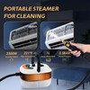 Hapyvergo 2500W Handheld Steam Cleaner, Pressurized Steam Cleaning Machine with