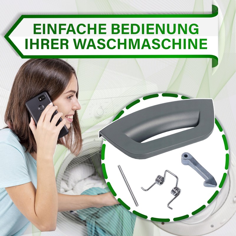 Washing Machine Door Handles Set with Original Code C00288568 C00286151