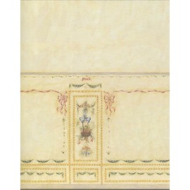 Melody Jane Dollhouse Fruit & Flowers Miniature Print 1:24 Scale Wallpaper