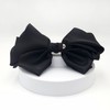 (2 types) Lovely Big Ribbon Point Hairpin Black / (2종)